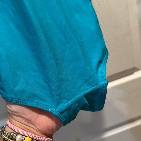 L.L. Bean x Summersalt The Perfect Wrap One Piece Swimsuit 22 Plus Batik - Picture 10 of 11